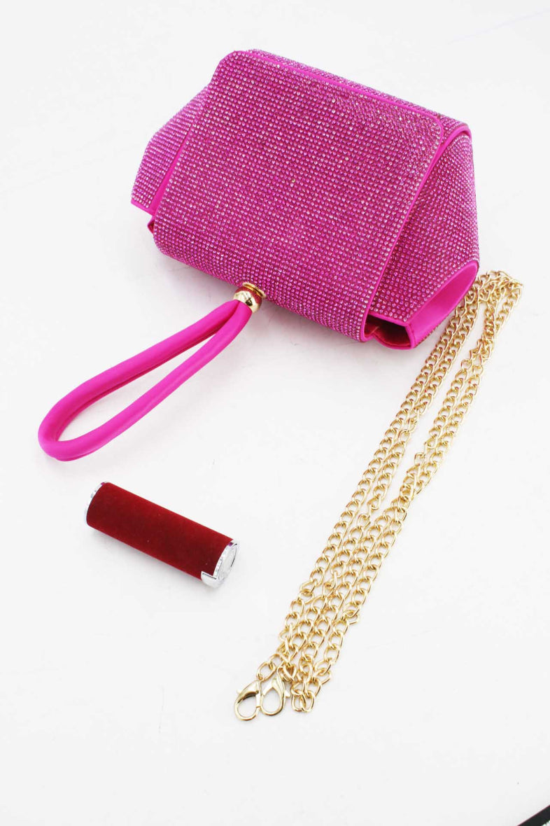 Pochette strass